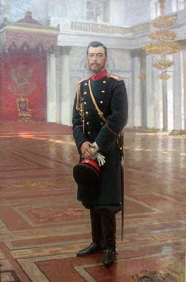Ilya Repin Emperor Nicholas II Norge oil painting art